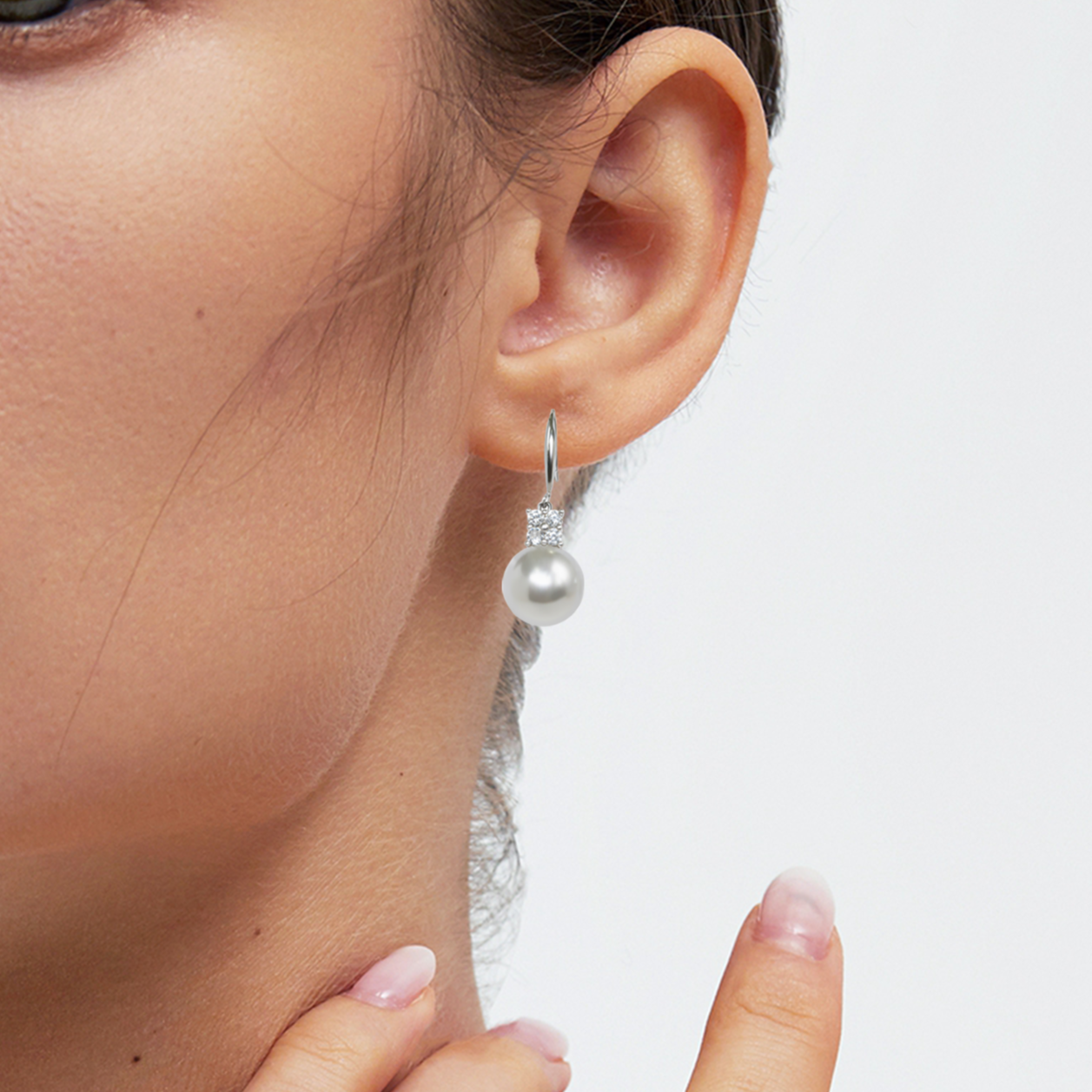 Axis Pearl Earrings