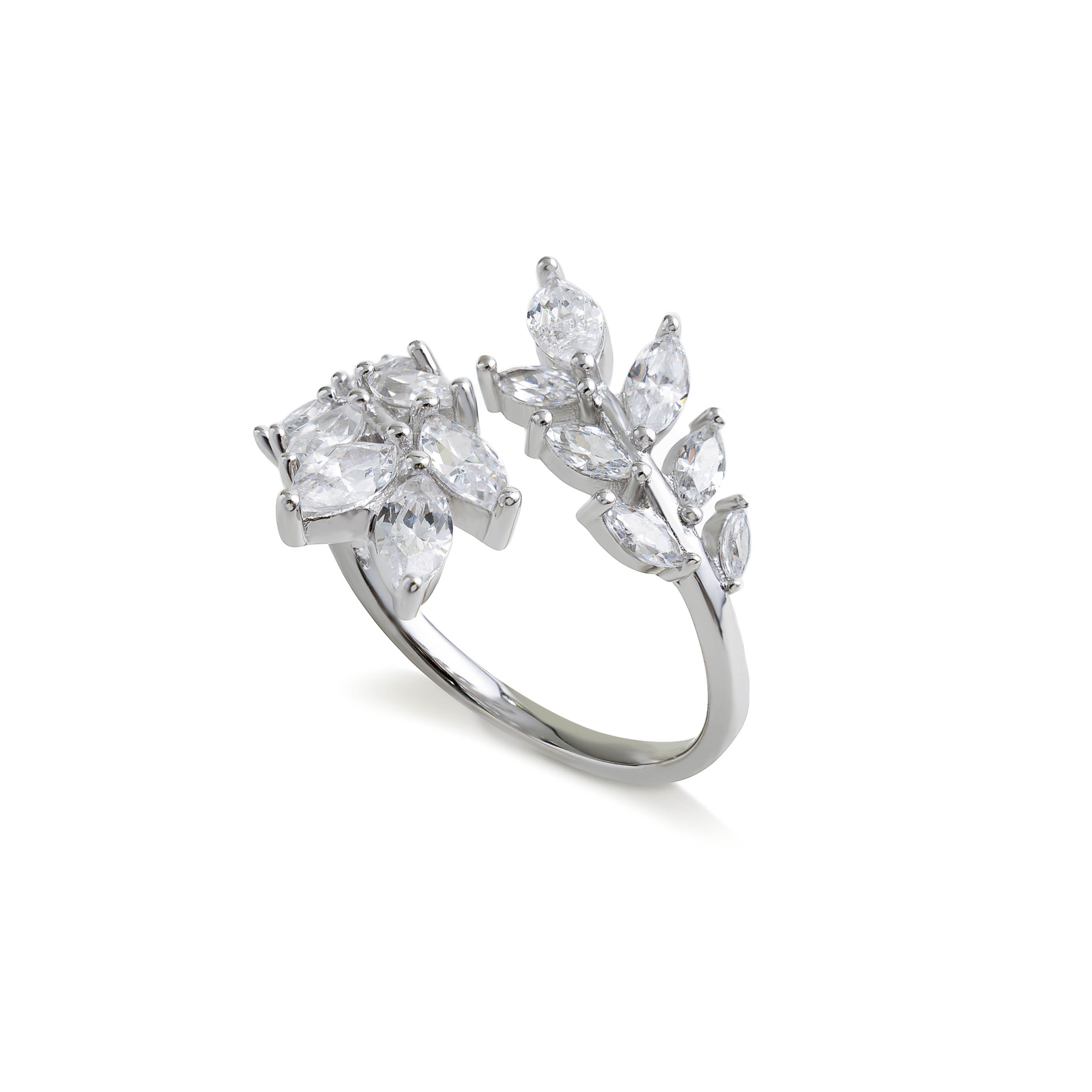Elysian Bloom Adjustable Ring