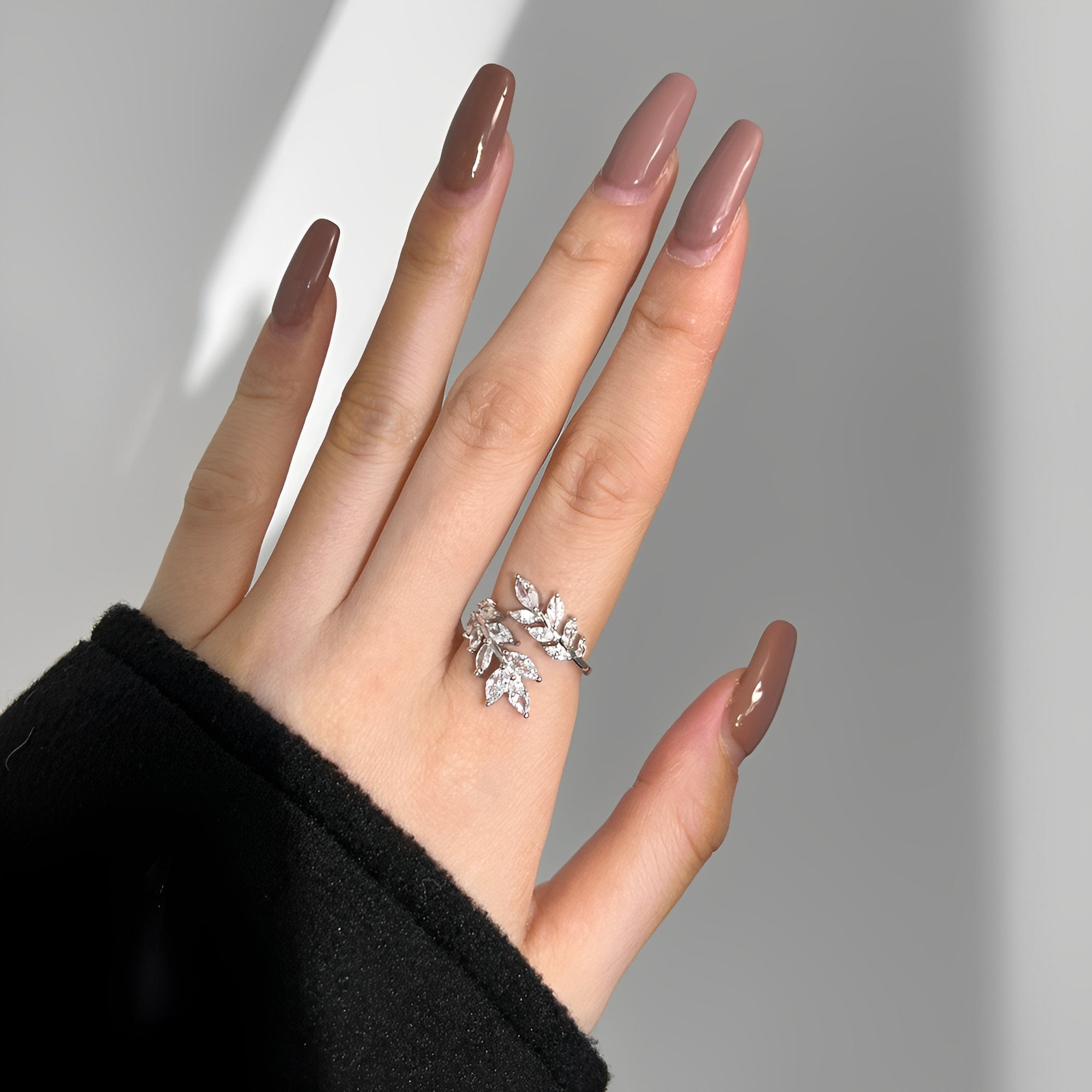 Elysian Bloom Adjustable Ring