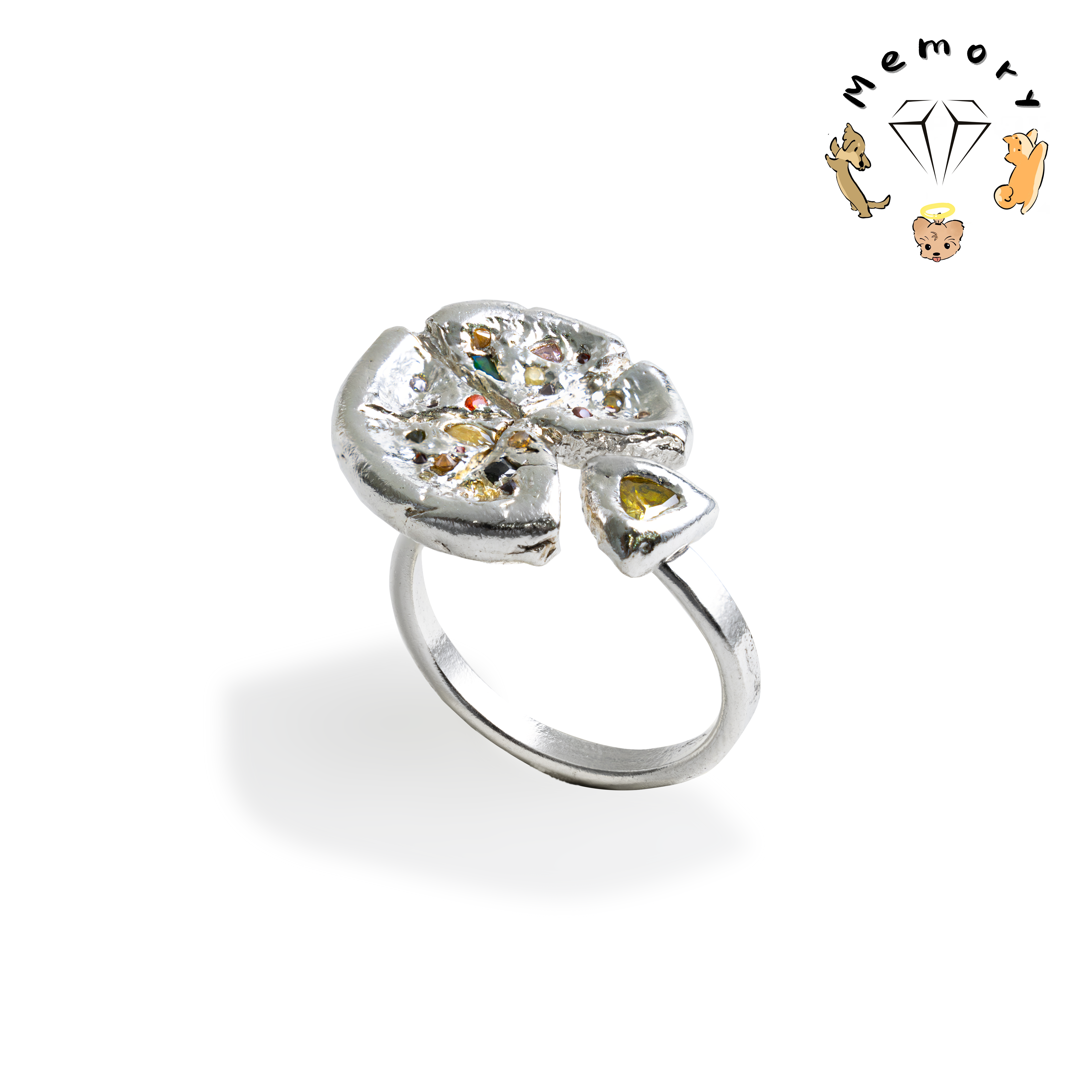 Slice of Joy Adjustable Ring