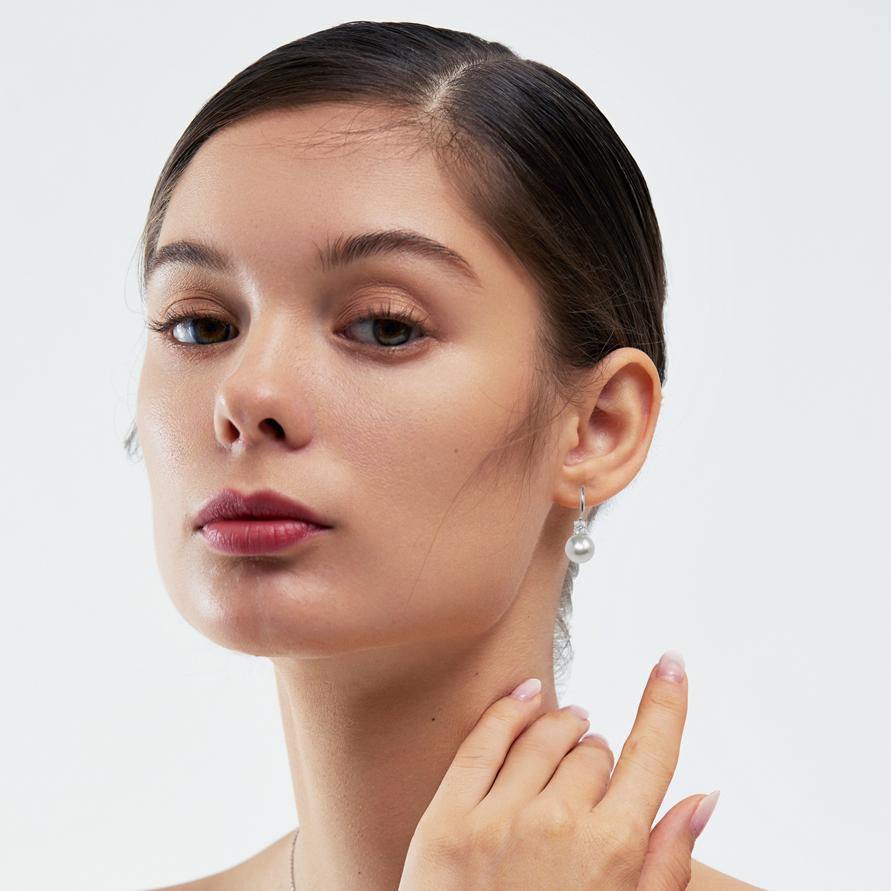 Axis Pearl Earrings