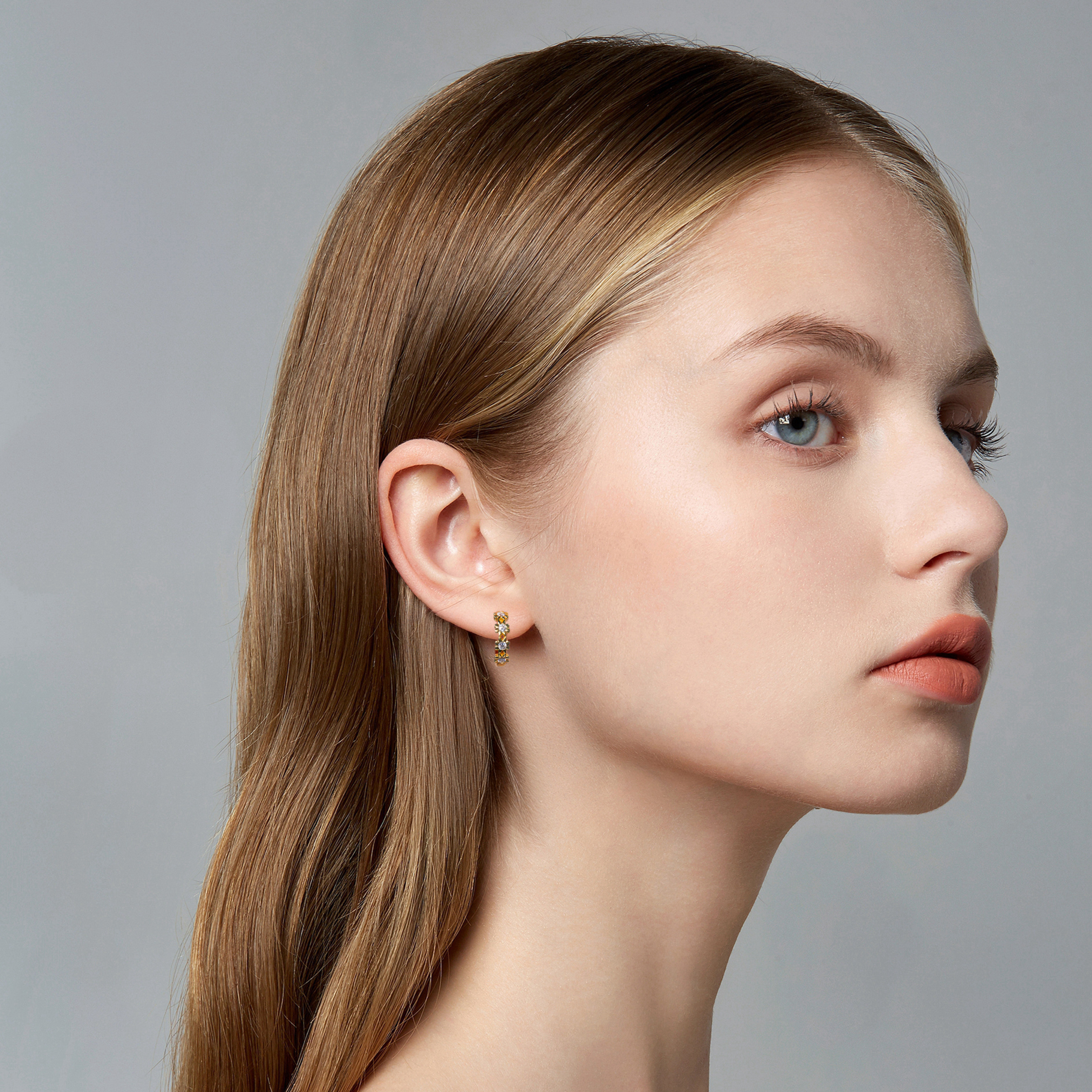 Floral Grace Hoops